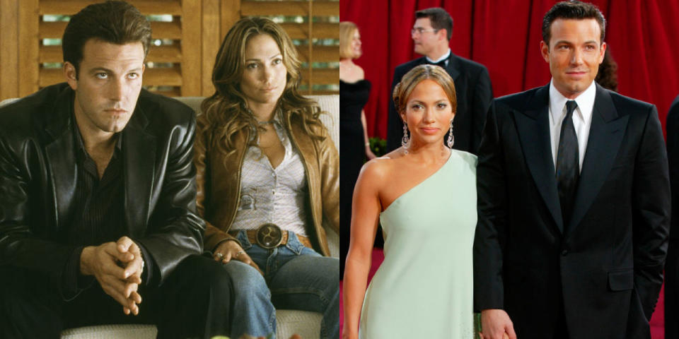 Ben Affleck and Jennifer Lopez