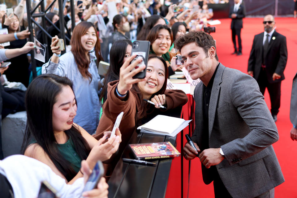 In an interview published earlier in September, Efron spoke on rumours that he had plastic surgery, and shared his struggles with agoraphobia. (Photo by Matt Winkelmeyer/Getty Images)