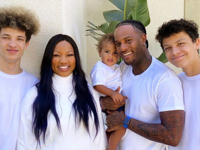 Oliver Saunders Instagram Garcelle Beauvais with her three sons and grandson Oliver Jr.