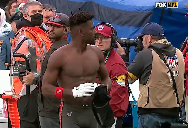 Antonio Brown is no longer a part of the Tampa Bay Buccaneers after he  takes off jersey and leaves sideline mid-game, coach says