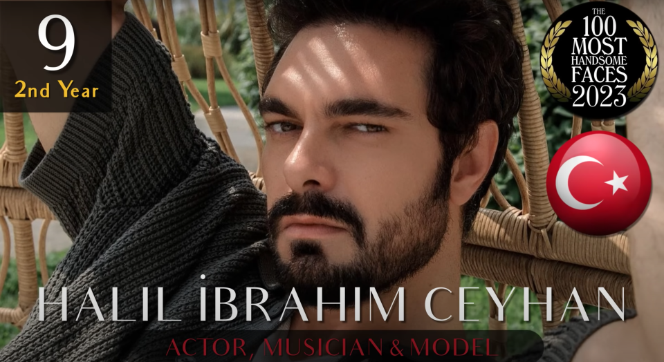 土耳其演員Halil İbrahim Ceyhan也入榜。（圖片來源：TC Candler/YouTube）