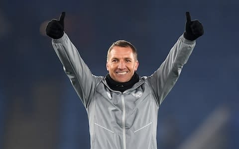 Brendan Rodgers has done a fantastic job at Leicester so far - Credit: Getty Images