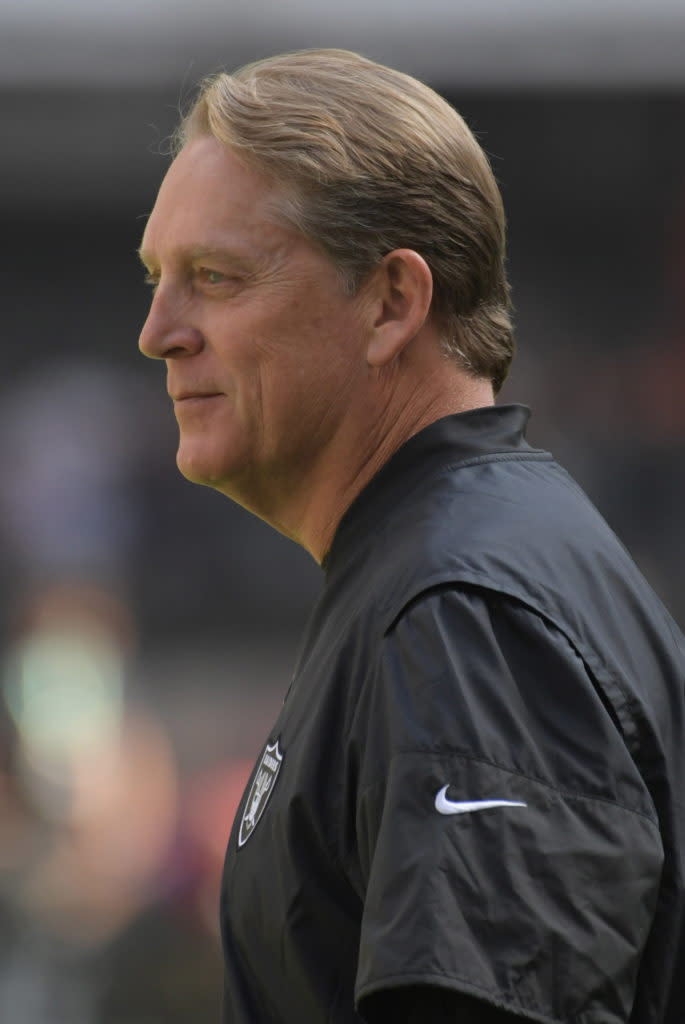 Oakland Raiders head coach Jack Del Rio