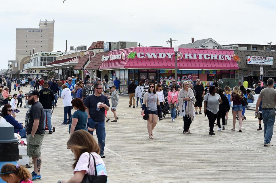 The Rehoboth Beach Boardwalk is shown in 2019.