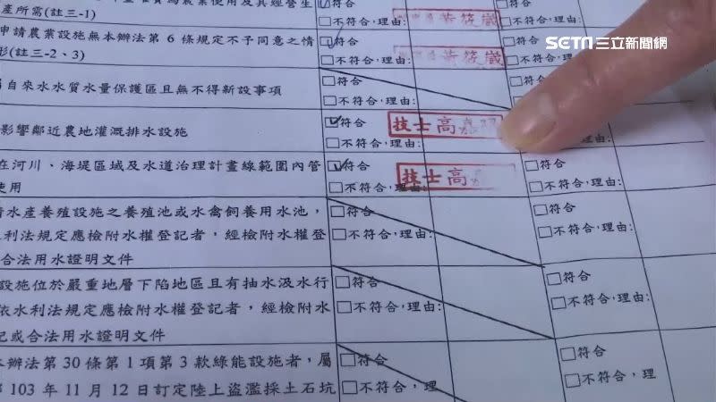 老農夫婦2017年想蓋農舍，向鎮公所申請建照，並在取得後動工。