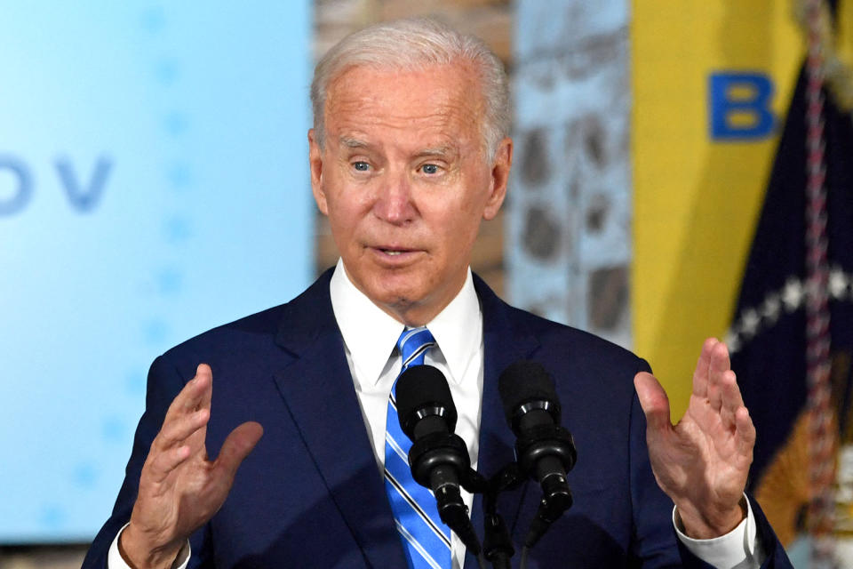 <p>President Joe Biden frequently addresses the nation with ease, but has struggled with a stutter since childhood. The president <a href="https://people.com/politics/joe-biden-how-overcame-stutter-gives-advice-others/" rel="nofollow noopener" target="_blank" data-ylk="slk:opened up;elm:context_link;itc:0;sec:content-canvas" class="link ">opened up</a> about his history with the speech impediment during a <a href="https://www.cnn.com/2020/02/05/politics/joe-biden-stutter/index.html" rel="nofollow noopener" target="_blank" data-ylk="slk:CNN town hall;elm:context_link;itc:0;sec:content-canvas" class="link ">CNN town hall</a>, revealing that he'd read poetry in front of a mirror for hours to improve his public speaking.</p> <p>Biden said he still stutters "occasionally, when I find myself really tired," and keeps in contact with a few young people who stutter, serving as a mentor.</p> <p>"The point I make to these young people that I still work with, is that in fact it's critically important for them not to judge themselves by their speech and not let that define them," he told CNN.</p> <p>He <a href="https://people.com/celebrity/joe-biden-opens-up-about-childhood-stuttering-problem/" rel="nofollow noopener" target="_blank" data-ylk="slk:was similarly candid to PEOPLE in 2011;elm:context_link;itc:0;sec:content-canvas" class="link ">was similarly candid to PEOPLE in 2011</a>, reflecting on painful childhood teasing because of his stutter.</p> <p>"You get so desperate, you're so embarrassed," Biden said.</p>