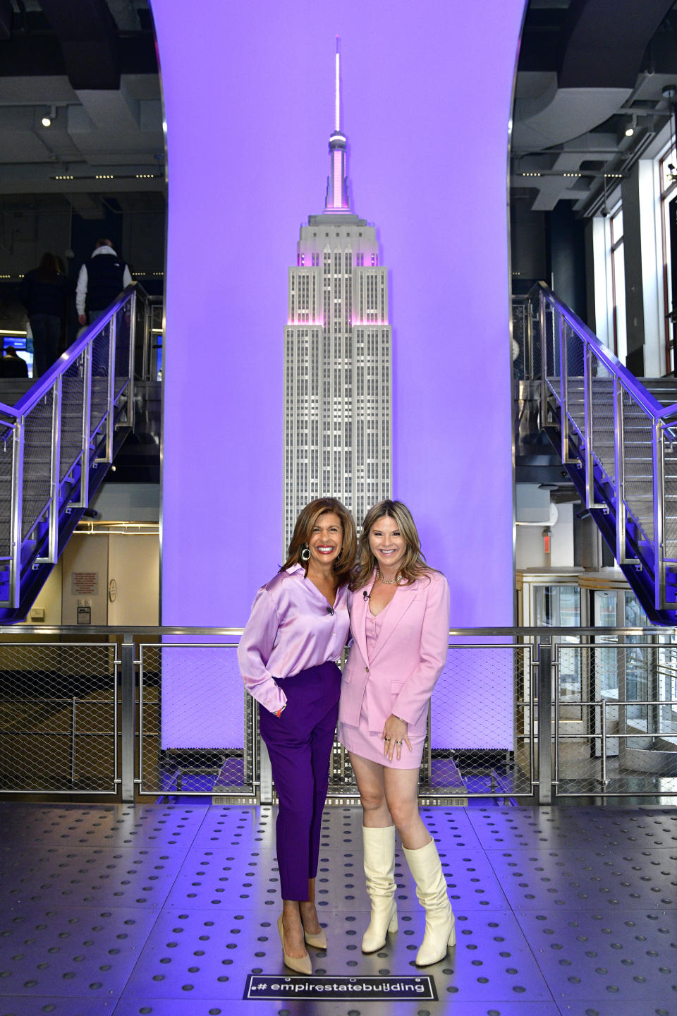 Hoda Kotb returns to Today in NYC