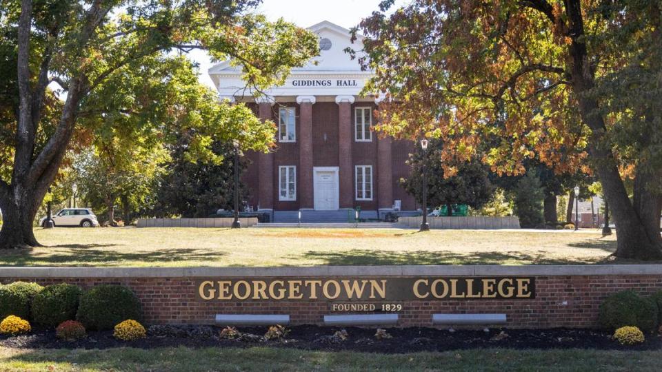 Giddings Hall at Georgetown College, October 3, 2022.