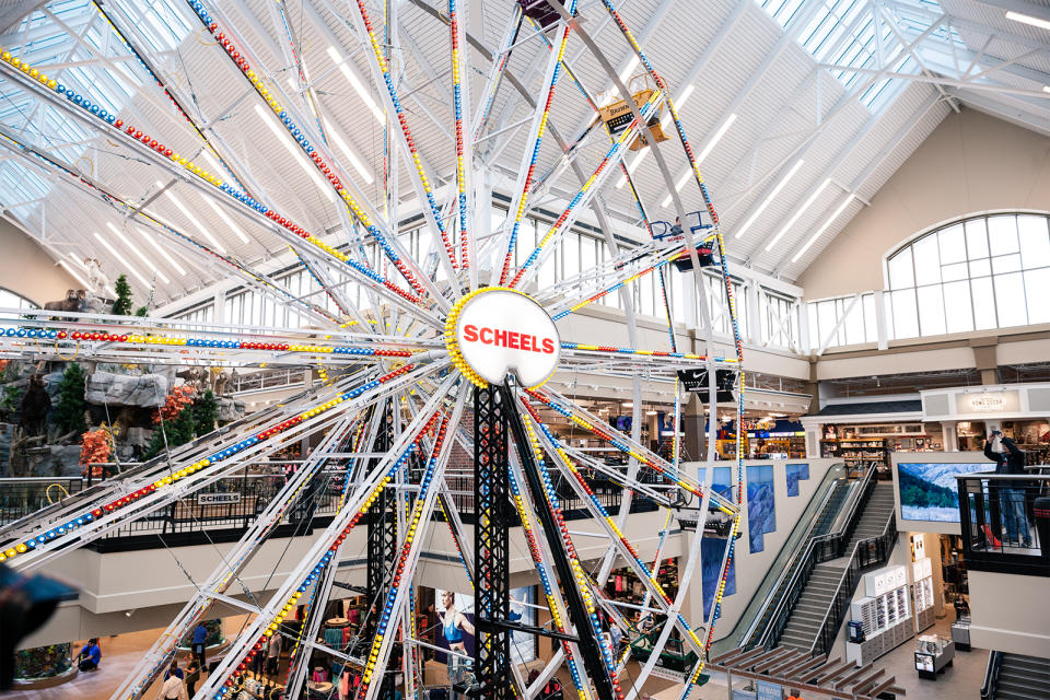 At the Chandler Fashion Center in suburban Phoenix, a Scheels superstore is replacing a department store.