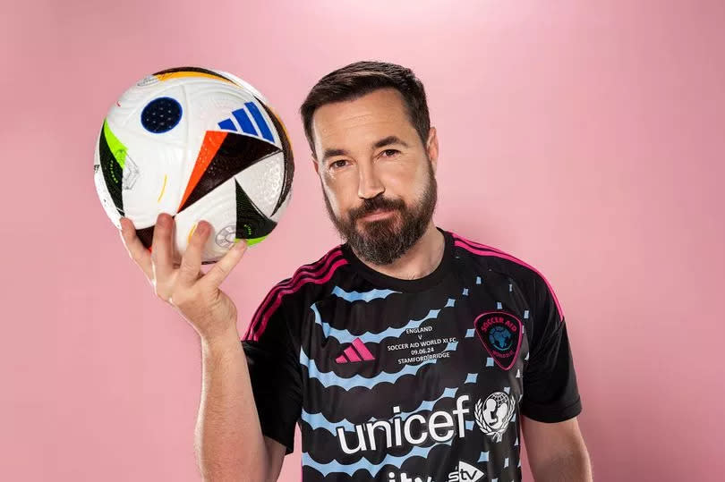 Martin Compston is playing for Soccer Aid World XI FC at Soccer Aid for UNICEF 2024, which takes place on Sunday 9th of June at Stamford Bridge, London.