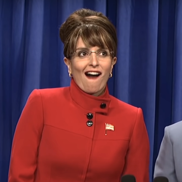 Tina Fey as Sarah Palin