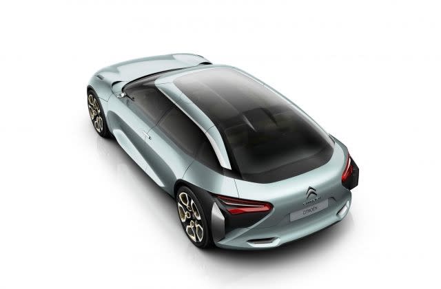 The Citroën CXPERIENCE CONCEPT - above view