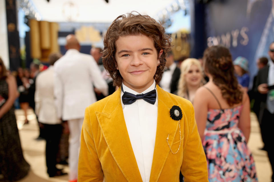 Actor Gaten Matarazzo at the 70th Annual Primetime Emmy Awards on Sept. 17, 2018.