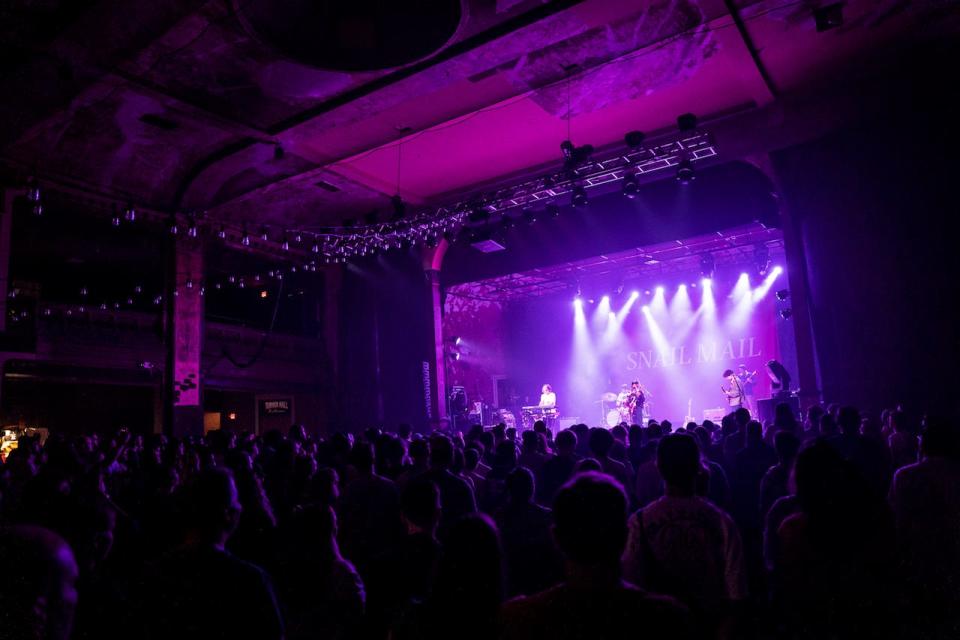 Snail Mail performs at Turner Hall Ballroom in Milwaukee on Friday, Sept. 2, 2022.