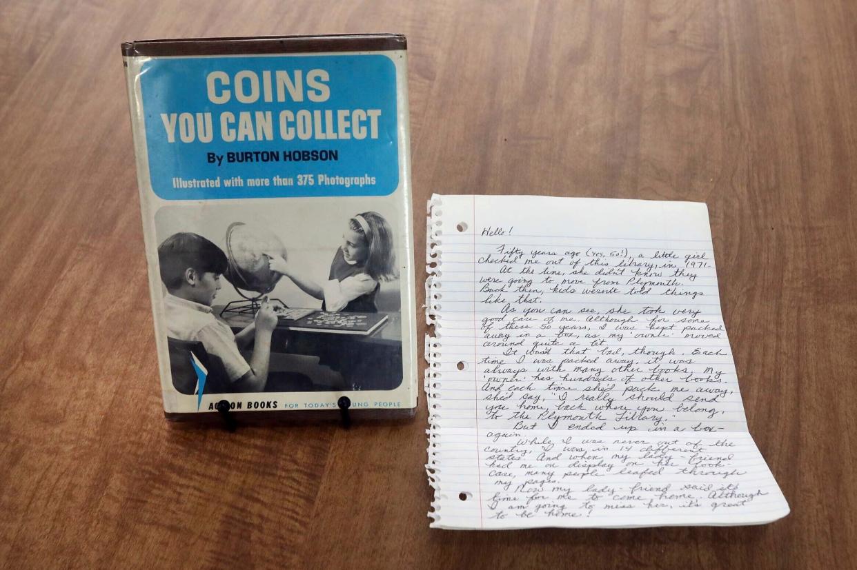 ODD Library Book Returned After 50 Years  (ASSOCIATED PRESS)