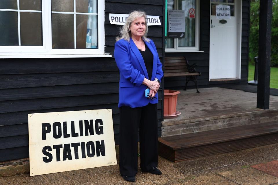 Tory Susan Hall has narrowed the gap according to one poll (Getty Images)