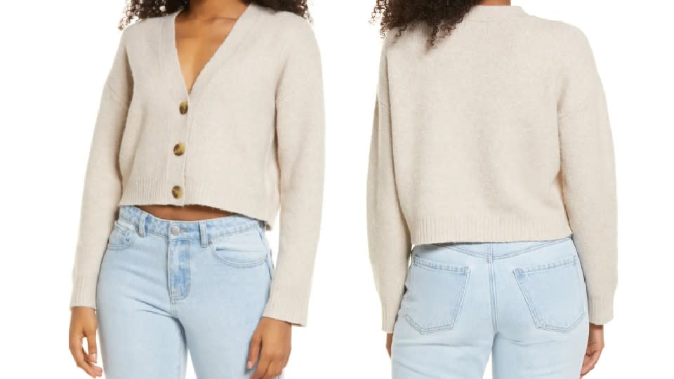 BP. Crop Cardigan - Nordstrom, $32 (originally $40)