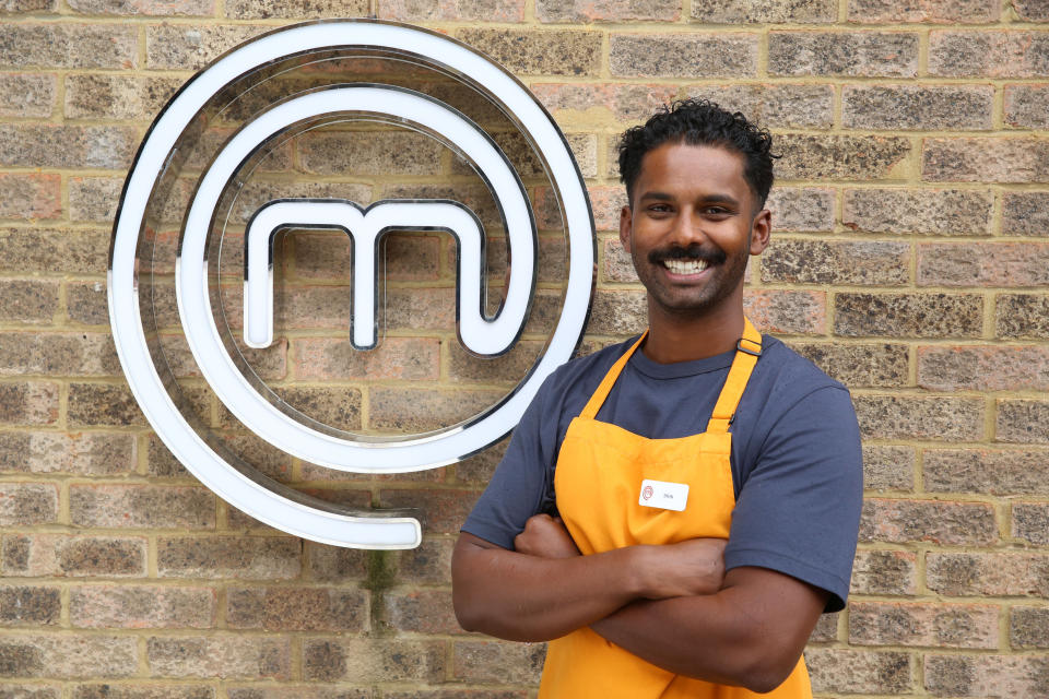 MasterChef finalist Brin works as a vet. (BBC)