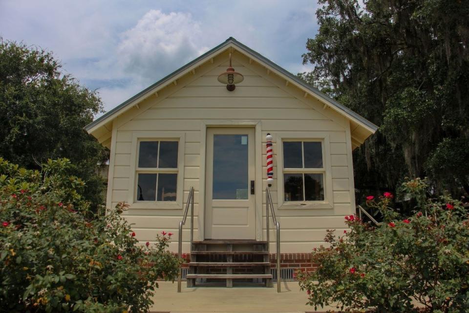 The restored Smokey Hollow Barbershop recently won the 2023 Historic Preservation and Restoration Award from the Florida Chapter of the American Institute of Architects.