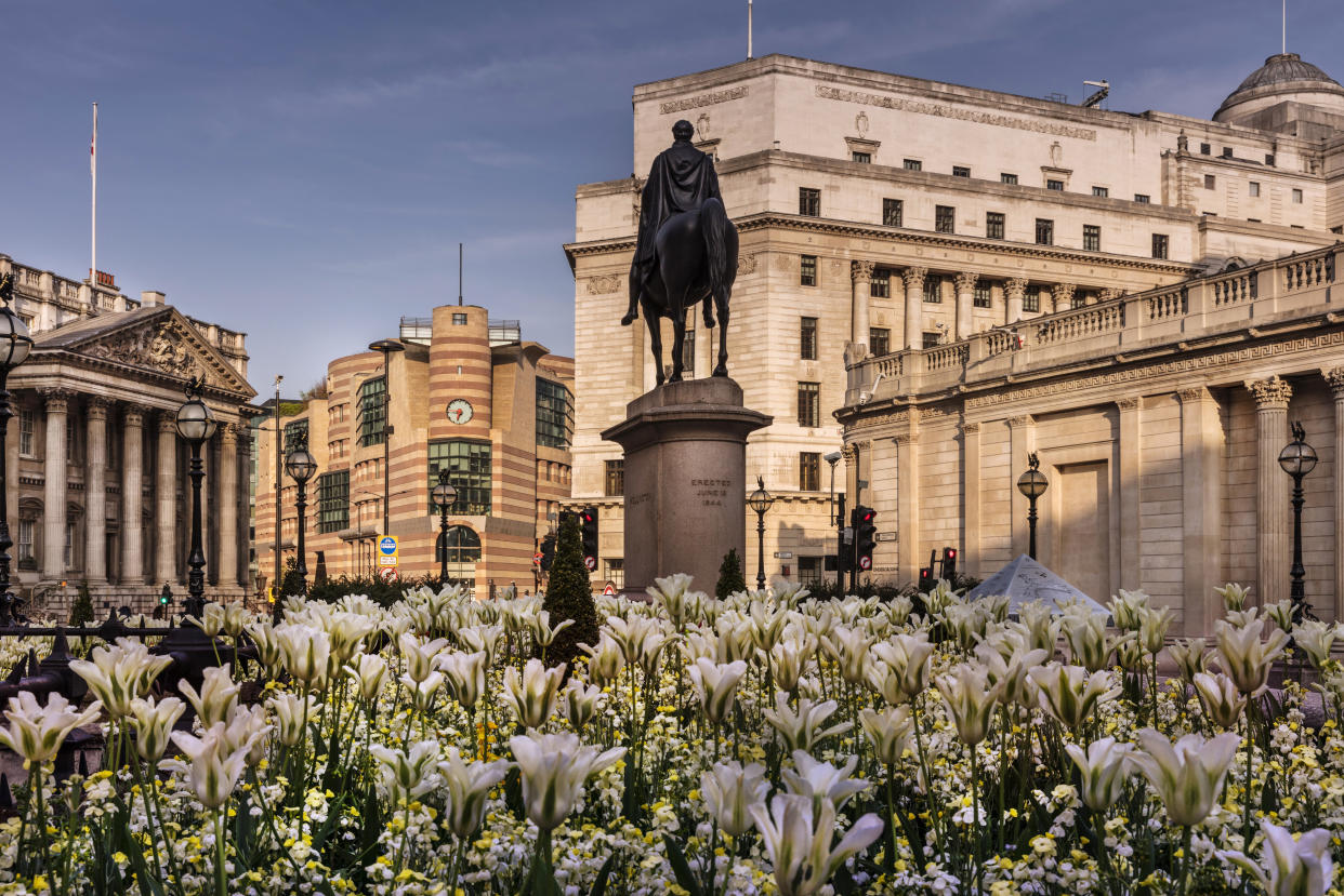 The Bank of England is poised to hike interest rates by 50 basis points in August. Photo: Barry Lewis/InPictures via Getty 