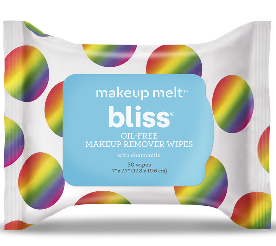 Bliss Limited-Edition Pride Makeup Melt Remover Wipes