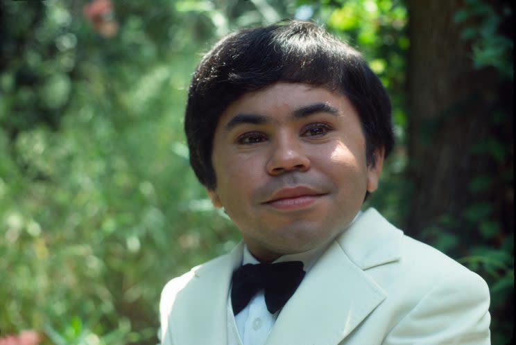 Lusty... Moore speaks about Golden Gun co-star Villechaize - Credit: Getty