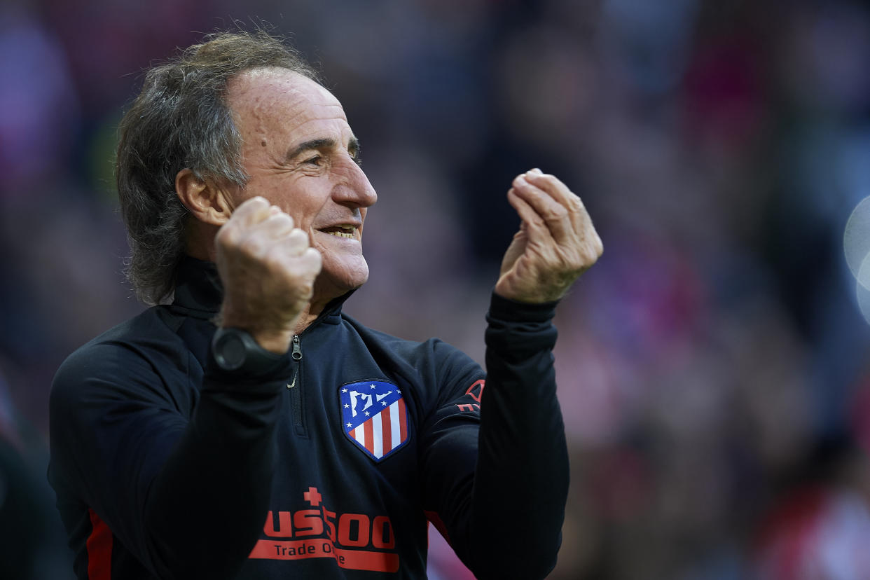 &quot;Profe&quot; Ortega physical trainer of Atletico during the Liga match between Club Atletico de Madrid and RCD Espanyol at Wanda Metropolitano on November 10, 2019 in Madrid, Spain. (Photo by Jose Breton/Pics Action/NurPhoto via Getty Images)