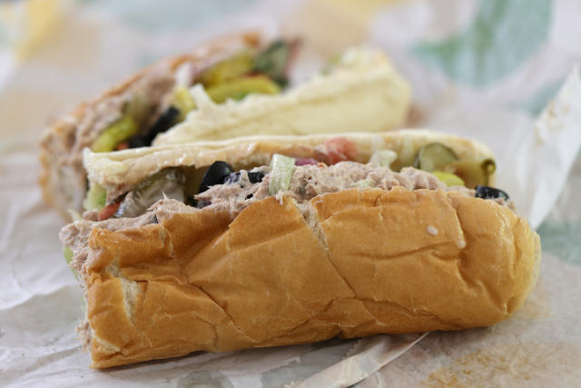 Subway's tuna sandwiches don't contain tuna, new lawsuit claims