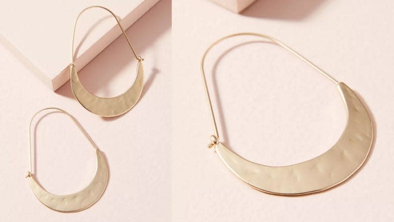 Pair these hoops with a sundress for an effortlessly chic summer outfit.