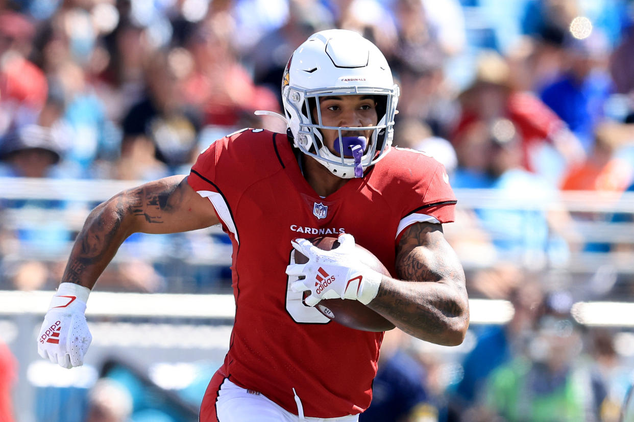 James Conner #6 of the Arizona Cardinals 