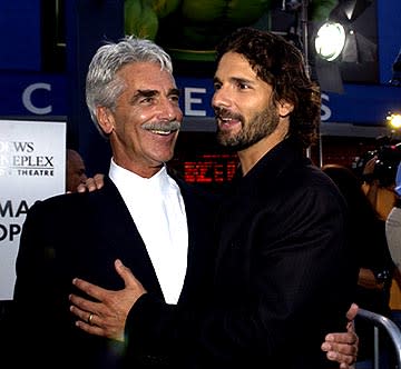 Sam Elliott and Eric Bana at the LA premiere of Universal's The Hulk