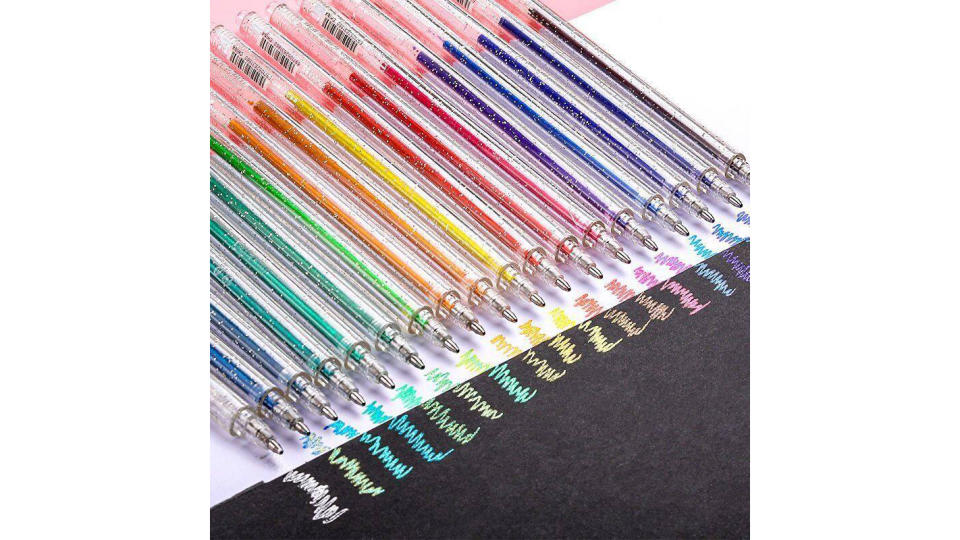 Aicrane 8/18 Colours Glitter Pen Highlighter (Photo: Lazada SG)