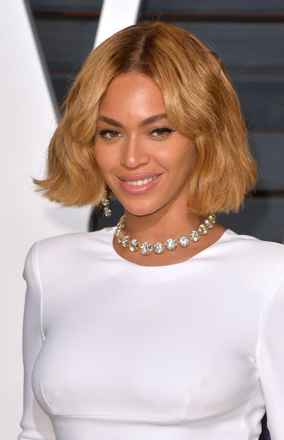 <p>Add texture to your bob by slightly teasing chunks of hair, mimicking the effortlessly chic look singer <strong>Beyoncé</strong> showed off.</p>