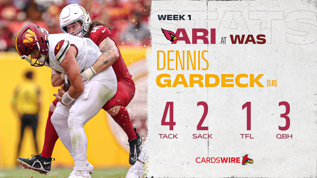 Studs and duds from the Cardinals' 20-16 Week 1 loss to the Commanders