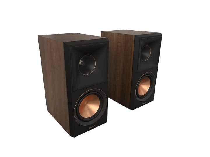 The Klipsch Reference Premiere 500M II Speakers on a white background.