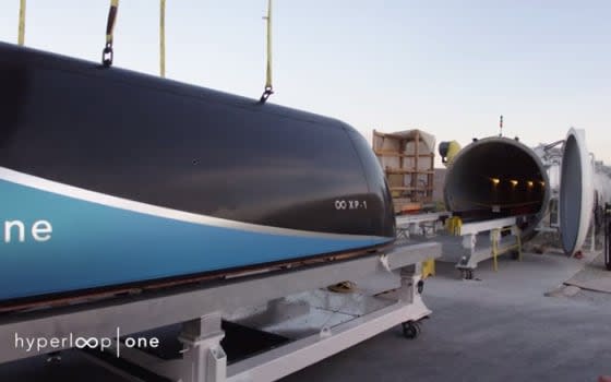 Hyperloop One - Credit: Hyperloop One