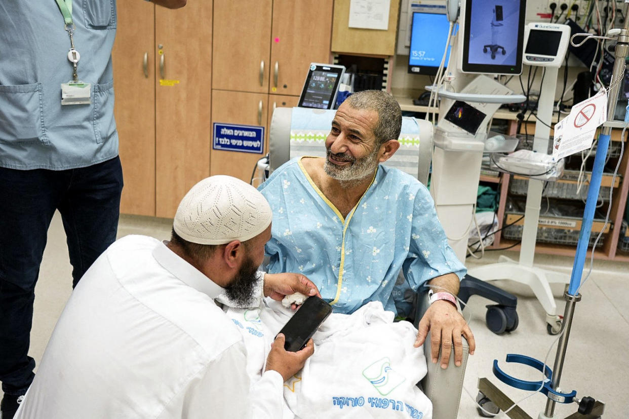 Image: Qaid Farhan Alkadi (Israeli Prime Minister's Office via AFP - Getty Images)