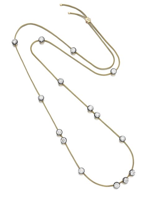 Jessica McCormack Cable Car 15 diamond necklace or bracelet - Credit: Jasper "Yogi" Gough