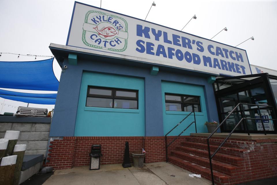Kyler's Catch Seafood Market in New Bedford.