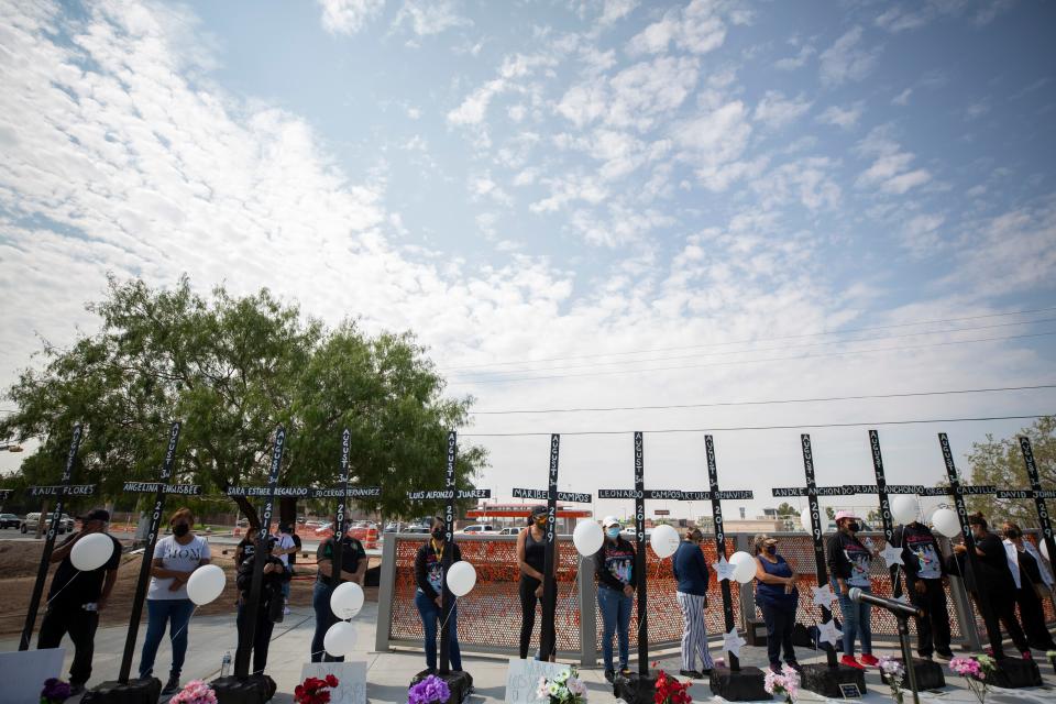 Members of the community remember those killed in the August 3rd massacre in El Paso, Texas. A commemoration of their lives was held at Ponder Park. 
