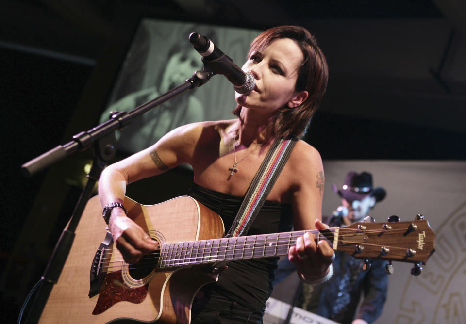 <em>The Irish singer was found submerged in the bath with her nose and mouth fully underwater (AP)</em>