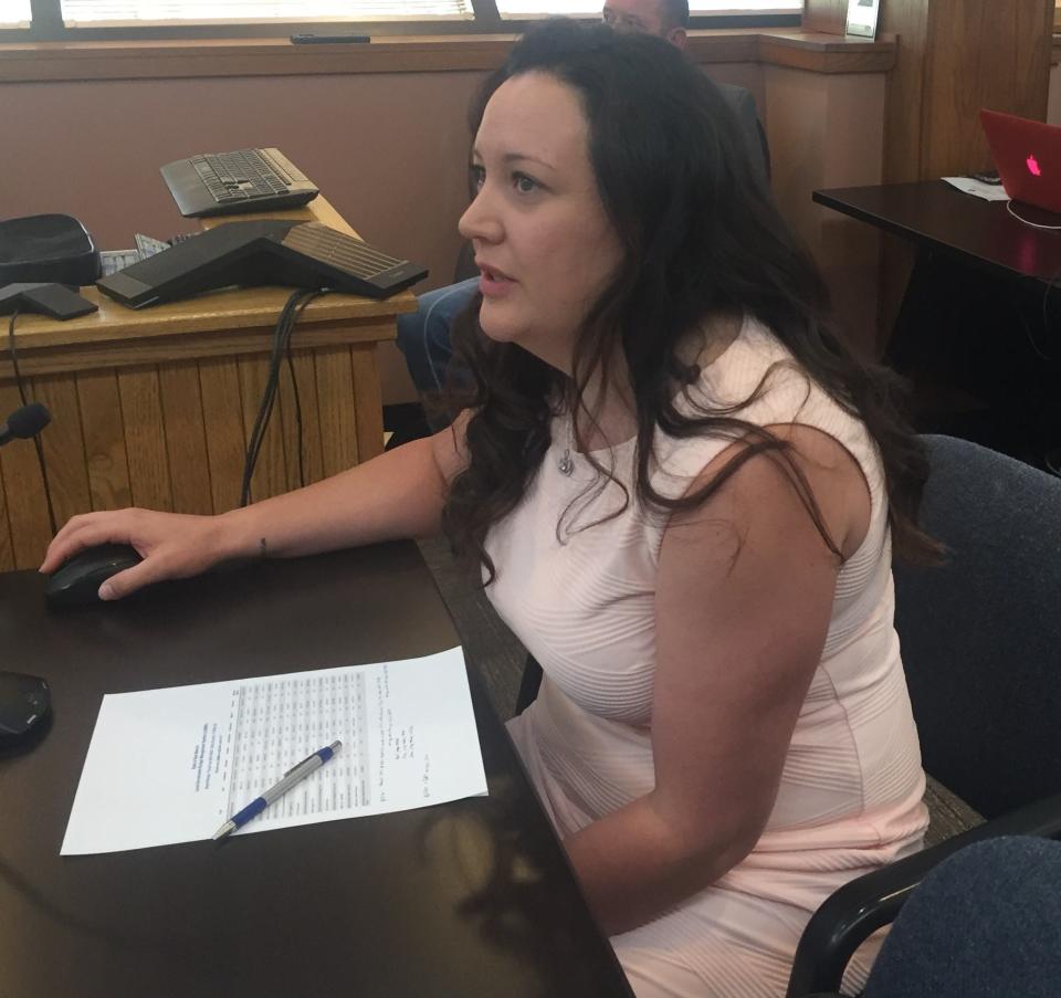 Eddy County Finance Director Roberta Smith discusses County tax collections on May 3, 2022.