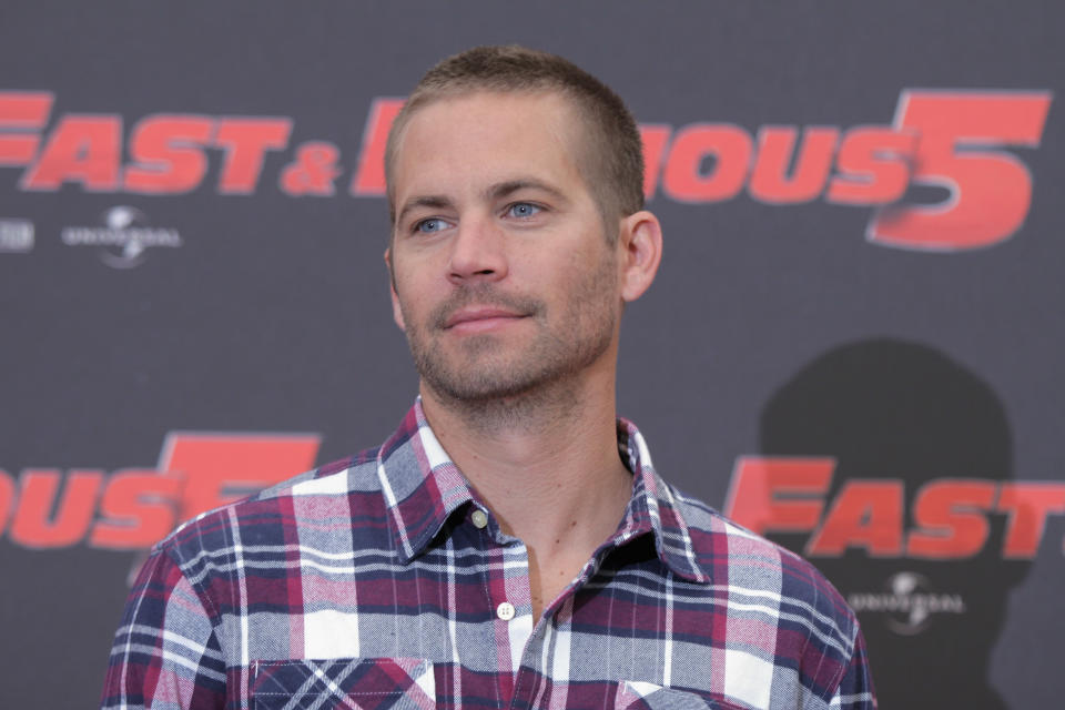 Paul Walker promotes <em>Fast Five</em> on April 29, 2011, in Rome. (Photo: Ernesto Ruscio/Getty Images)