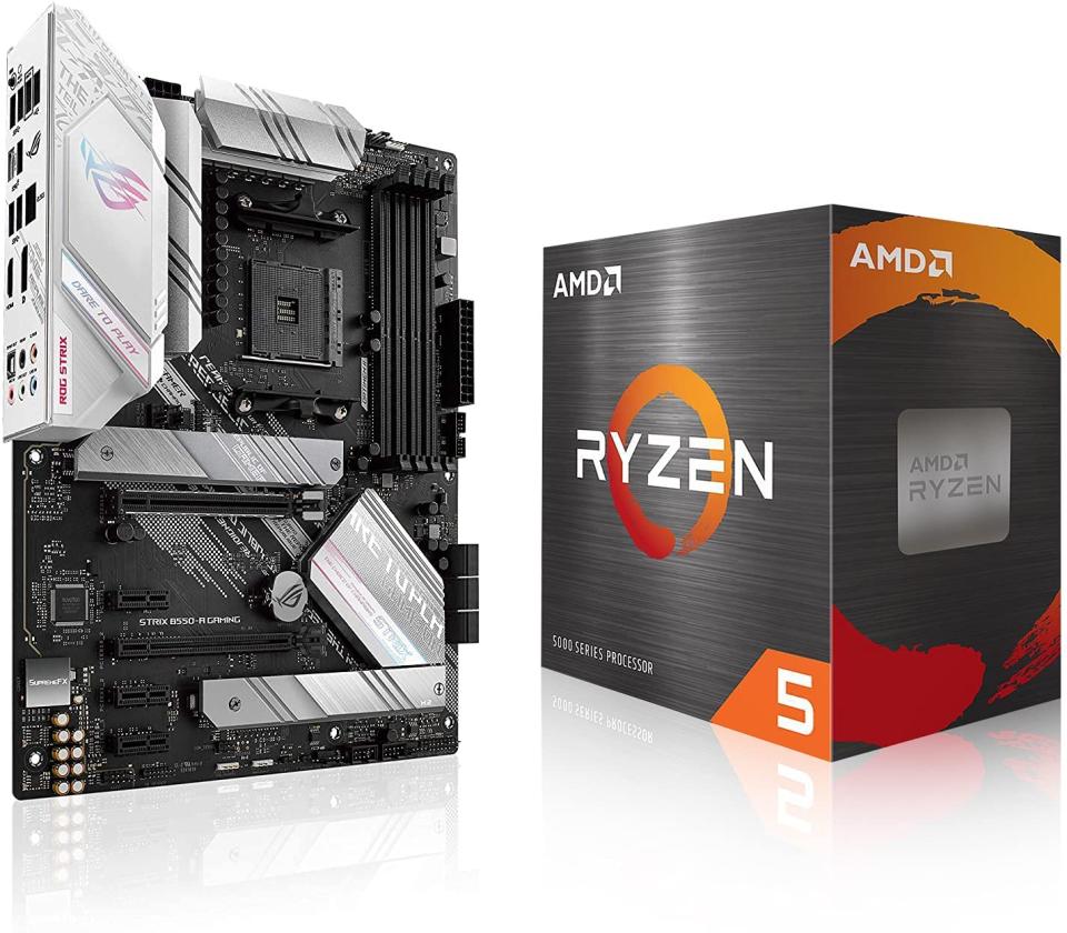 AMD Ryzen 5 5600X + ASUS Gaming B550 + Motherboard