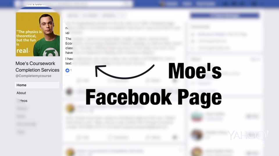 Students will reach out to Moe’s paper mill through its public Facebook page. (Photo: Yahoo Finance)