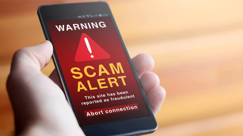 phone scam alert warning