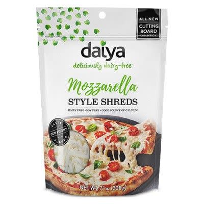 2) Daiya Dairy-Free Mozzarella Style Shreds