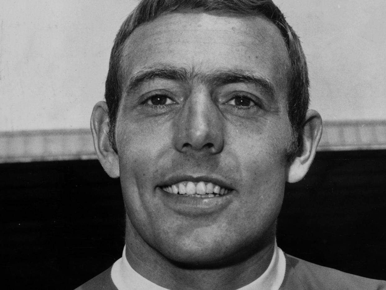 Ian St John, pictured here in 1968 while a Liverpool player, is frustrated with a players' union which he believes should be responsible for new research into the potential link between football and dementia: Getty