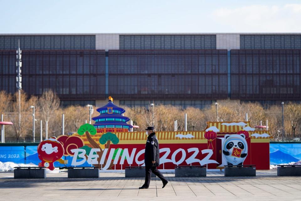 Unprecedented coronavirus measures will accompany the Beijing Winter Olympics (Jae C. Hong/AP) (AP)