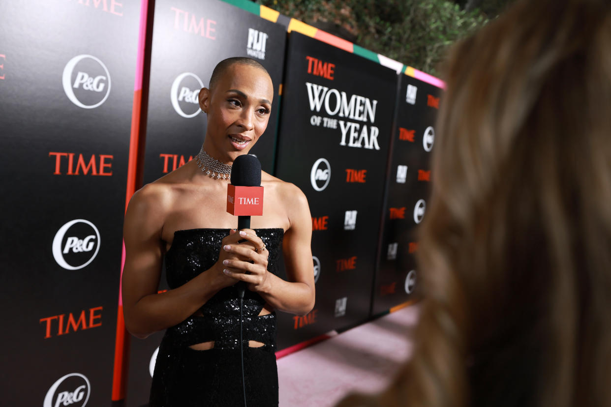 BEVERLY HILLS, CALIFORNIA - MARCH 08: Mj Rodriguez attends TIME Women Of The Year at Spago L'extérieur on March 08, 2022 in Beverly Hills, California. (Photo by Matt Winkelmeyer/Getty Images for TIME)